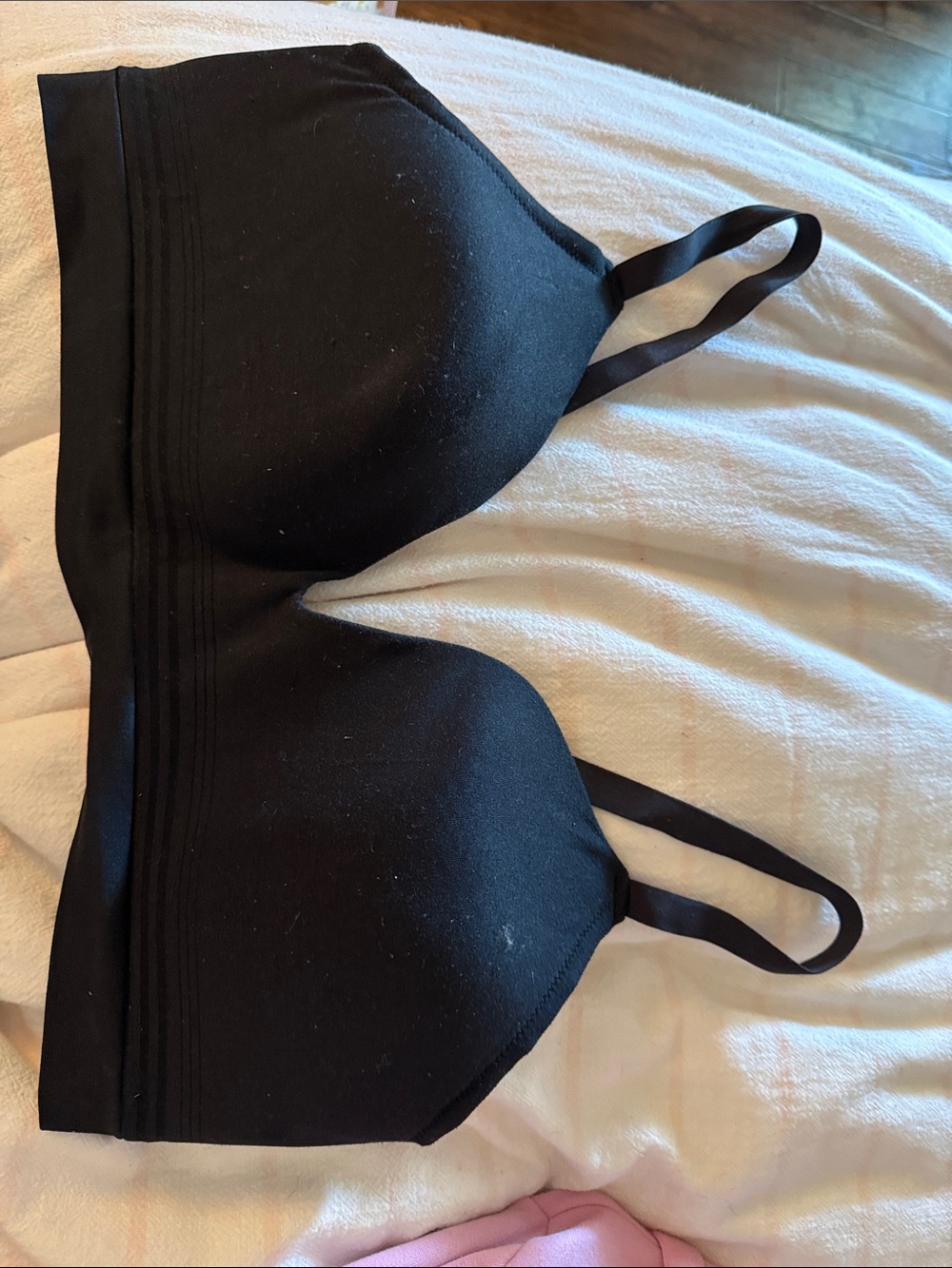Everyday Smooth Black Wireless Bralette